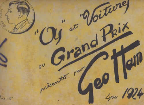 1924 Grand Prix Cars Portfolio by Geo Ham