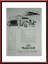 Vintage 1927 Mobiloil Advertisement by Geo Ham