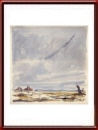 1949 Guynemer Illustration by Geo Ham - WW I Deserted Poelekerke Battlefield