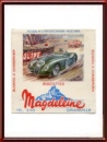 Vintage Original 1953 24 Hours of Le Mans Blotter by Geo Ham