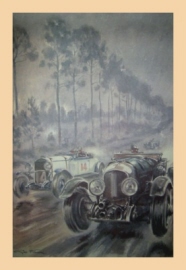 1929 Le Mans Illustration by Geo Ham